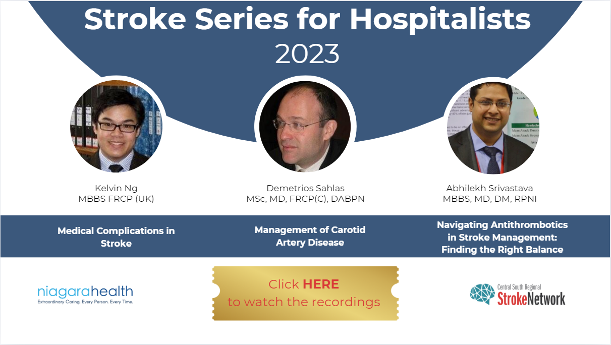 Stroke Series for Hospitalists 2023